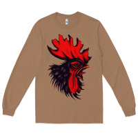Toasted Coconut rooster Long Sleeve Tee - artisFamous