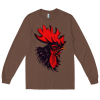 Chestnut rooster Long Sleeve Tee - artisFamous