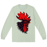 Matcha rooster Long Sleeve Tee - artisFamous