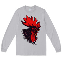 Moon Dust rooster Long Sleeve Tee - artisFamous
