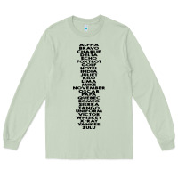Matcha phonetic alphabet Long Sleeve Tee - artisFamous