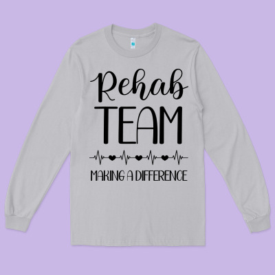 Physical Therapy Making A Difference Long Sleeve Tee Designed By Artisfamous