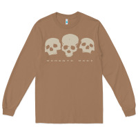 Toasted Coconut memento mori three skulls Long Sleeve Tee - artisFamous
