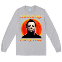 Moon Dust this is my happy face Long Sleeve Tee - artisFamous