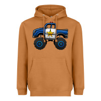 Meerkat police car monster truck Heavyweight Hoodie - Jasminsmagicworld