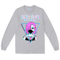 Moon Dust antisocial wave anime Long Sleeve Tee - artisFamous