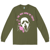 Army Green scream ghost Long Sleeve Tee - artisFamous