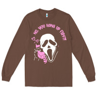 Chestnut scream ghost Long Sleeve Tee - artisFamous