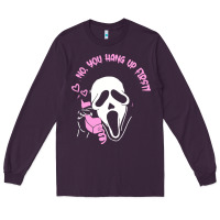 Plum scream ghost Long Sleeve Tee - artisFamous