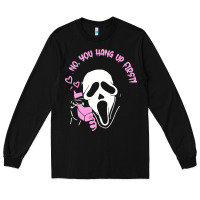 Black scream ghost Long Sleeve Tee - artisFamous