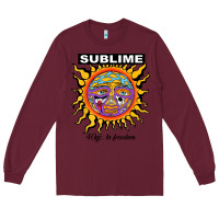 Burgundy sunflower sublime 40oz to freedom Long Sleeve Tee - artisFamous