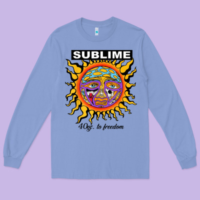 Sunflower Sublime 40oz To Freedom Long Sleeve Tee Designed By Artisfamous