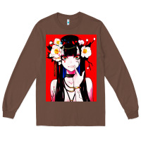 Anime Girl Japanese Long Sleeve Tee | Teevron