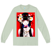 Matcha anime girl japanese Long Sleeve Tee - artisFamous