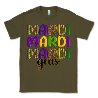 Army Green mardi mardi mardi gras Classic Tee - OliviaCreatesArt