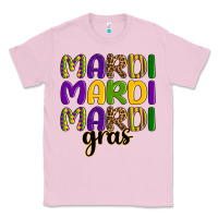 Bubblegum Pink mardi mardi mardi gras Classic Tee - OliviaCreatesArt