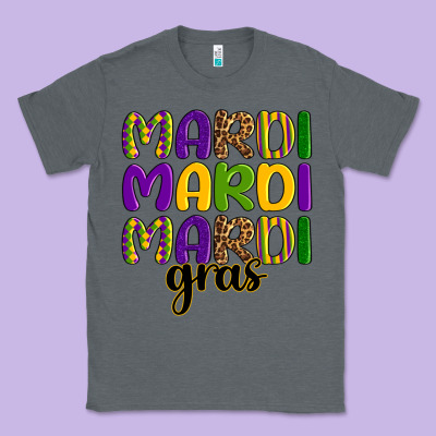 Mardi Mardi Mardi Gras Classic Tee Designed By Oliviacreatesart