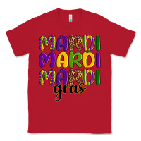 Red mardi mardi mardi gras Classic Tee - OliviaCreatesArt