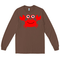 Chestnut Red Crab Long Sleeve Tee - artisFamous