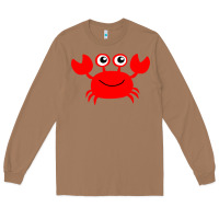 Toasted Coconut Red Crab Long Sleeve Tee - artisFamous