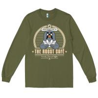 Army Green the roost animal cafe Long Sleeve Tee - artisFamous