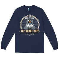 Navy the roost animal cafe Long Sleeve Tee - artisFamous