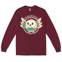 Burgundy team rowlet classic Long Sleeve Tee - artisFamous