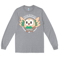 Heather Grey team rowlet classic Long Sleeve Tee - artisFamous