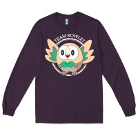 Plum team rowlet classic Long Sleeve Tee - artisFamous