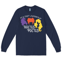 Navy hocus pocus shirt Long Sleeve Tee - artisFamous