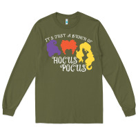 Army Green hocus pocus shirt Long Sleeve Tee - artisFamous