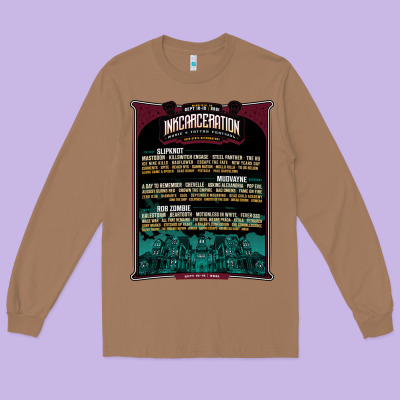 Face Mask Mansfield Ohio Inkcarceration Lineup Long Sleeve Tee Designed By Artisfamous