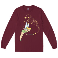 Burgundy tinkerbell magic Long Sleeve Tee - artisFamous