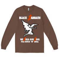 Chestnut black rock and roll Long Sleeve Tee - artisFamous