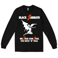 Black black rock and roll Long Sleeve Tee - artisFamous