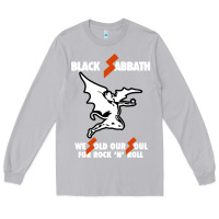 Moon Dust black rock and roll Long Sleeve Tee - artisFamous