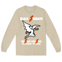 Mushroom black rock and roll Long Sleeve Tee - artisFamous