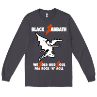 Smoke black rock and roll Long Sleeve Tee - artisFamous