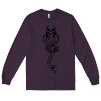 Plum dark mark Long Sleeve Tee - artisFamous