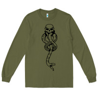 Army Green dark mark Long Sleeve Tee - artisFamous