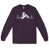 Plum dirt bike Long Sleeve Tee - artisFamous