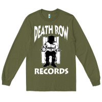 Army Green death row records black Long Sleeve Tee - artisFamous