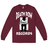 Death Row Records Black Long Sleeve Tee | Teevron