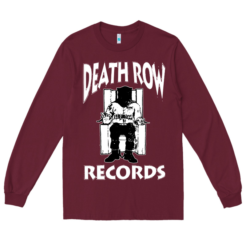 Death Row Records Black Long Sleeve Tee by artisFamous | Teevron