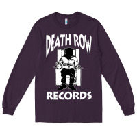Plum death row records black Long Sleeve Tee - artisFamous