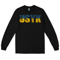Black USYK Long Sleeve Tee - artisFamous