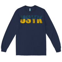 Navy USYK Long Sleeve Tee - artisFamous
