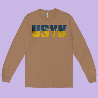 Usyk Long Sleeve Tee Designed By Artisfamous