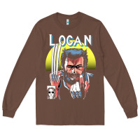 Chestnut old man logan cover Long Sleeve Tee - artisFamous
