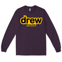 Plum drew smile house Long Sleeve Tee - artisFamous